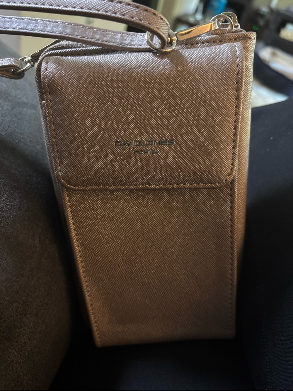 Women’s Brown Crossbody Phone Purse